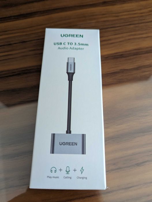 UGREEN USB-C to 3.5mm Headphone Jack + USB-C Adapter64171305476227121