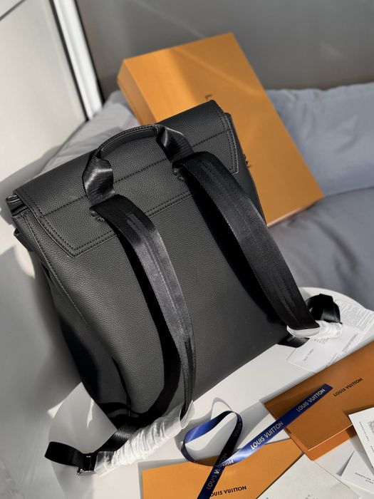 Рюкзак Louis Vuitton Steamer, чоловій чорний рюкзак луі вітон , backpack