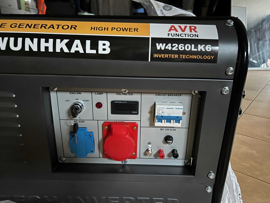 Agregat prądotwórczy Wunhkalb moc 7KM