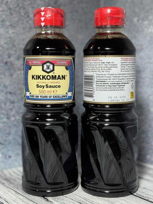 Соєвий соус Kikkoman веганський 500 мл