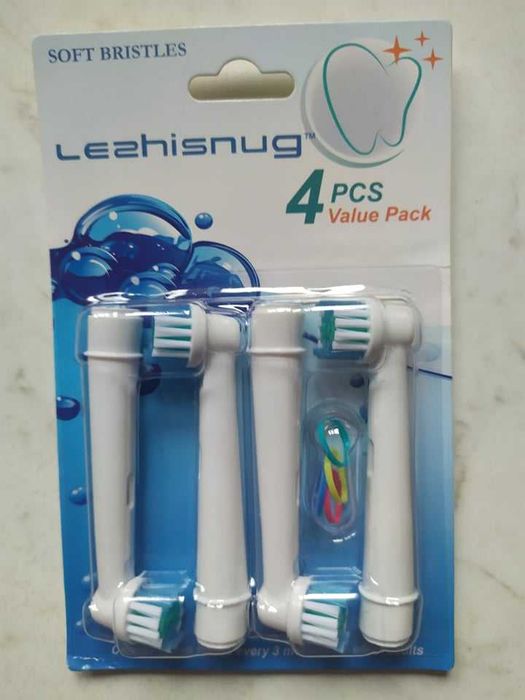 Насадки-щетки на зубную электрощетку - 4 Насадки!