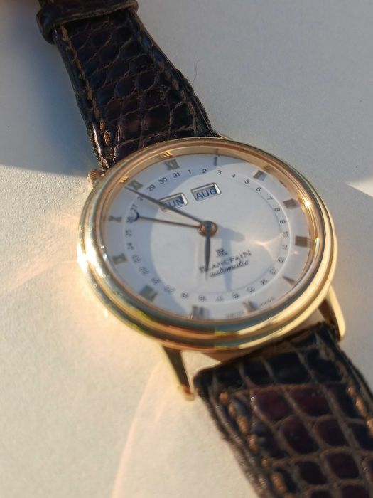 Relógio blancpain em ouro 18 k