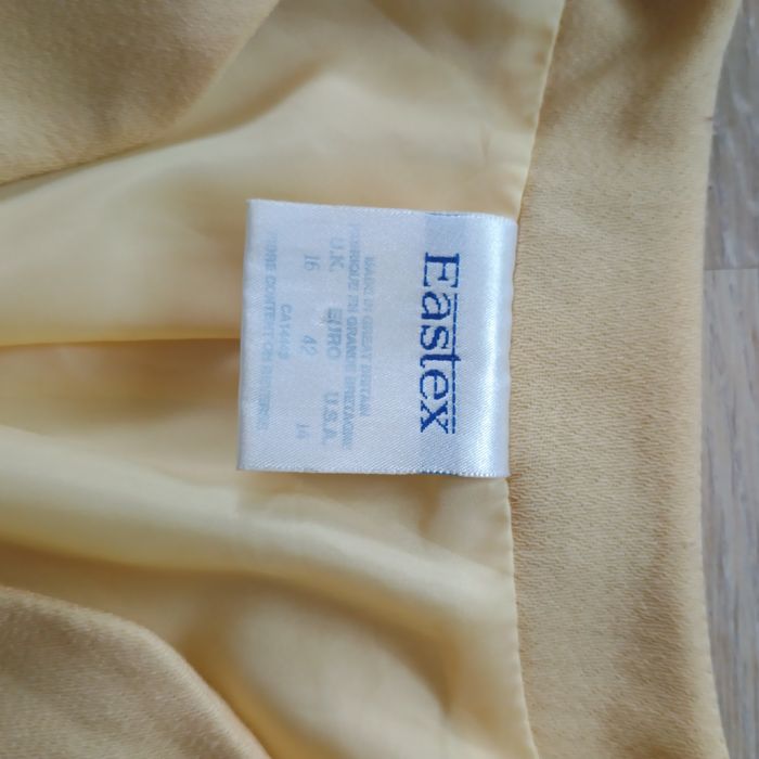 Elegancka marynarka żakiet żółta bananowy  42 r.