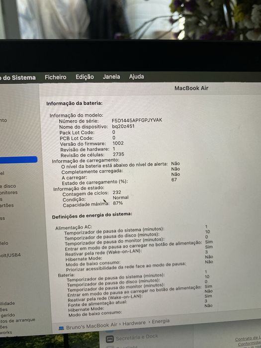MacBook Air M1 – 8GB RAM / 512GB SSD – Excelente Estado