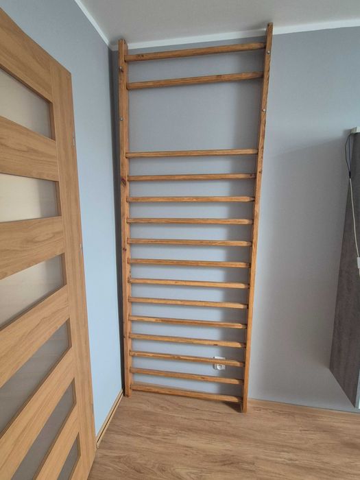 Drabinka gimnastyczna drewniana