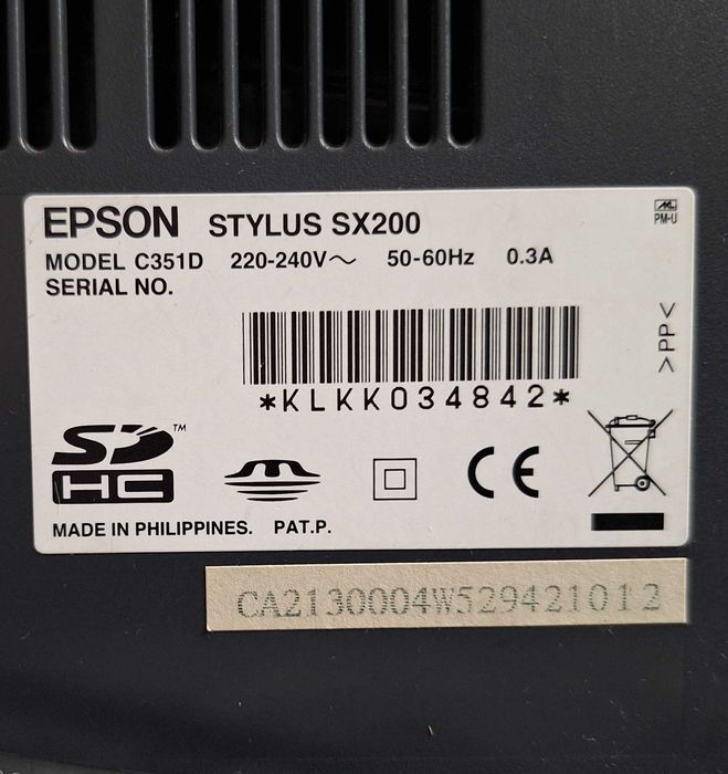 Drukarka Epson Stylus SX 200