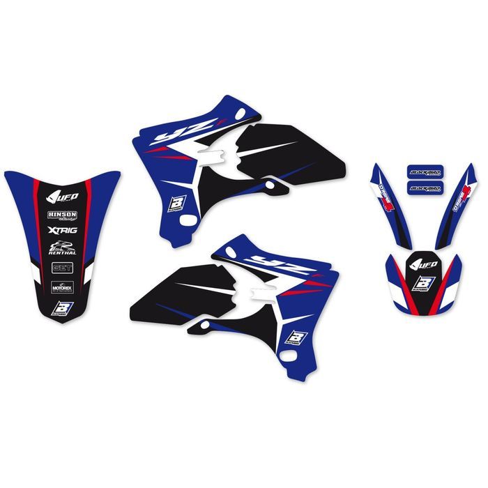 kit autocolantes blackbird dream 4 yamaha yz 250 / 450