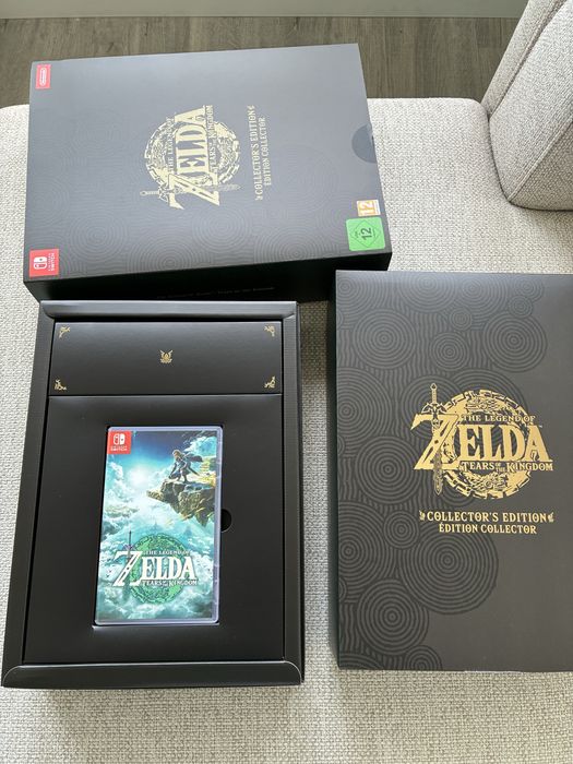 The legend of zelda tears of the kingdom collectors edition - edicao colecionador