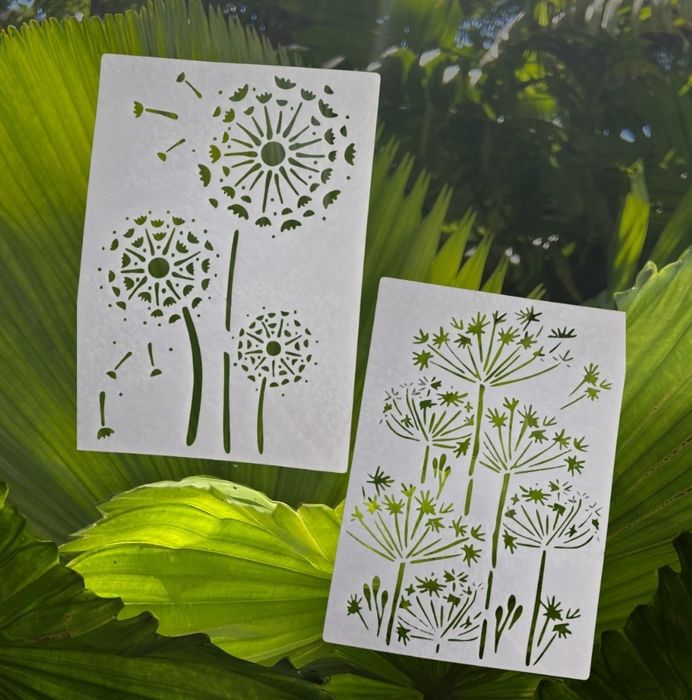 Szablon Malarski / Dekoracyjny - DIY, scrapbookingu, tynk, Nr K8