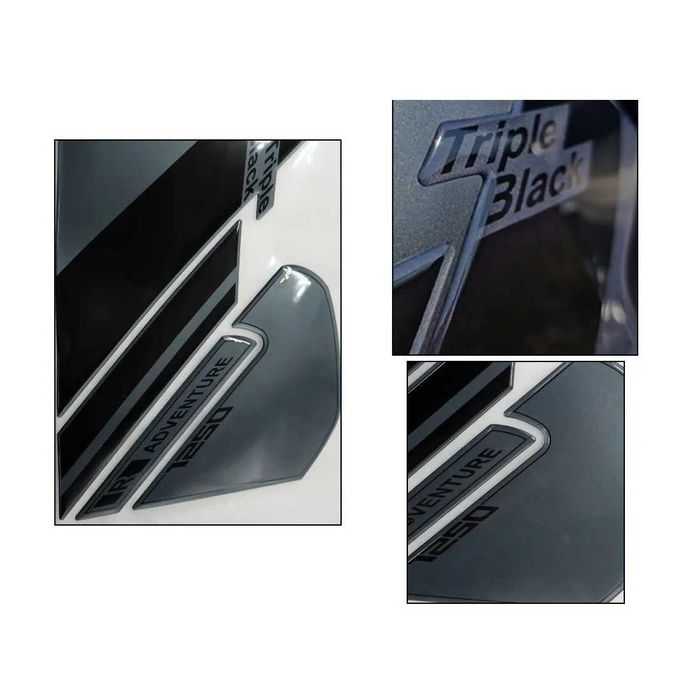 Autocolante Protetor Depósito Resina BMW R1250GS Adv Triple Black 2023