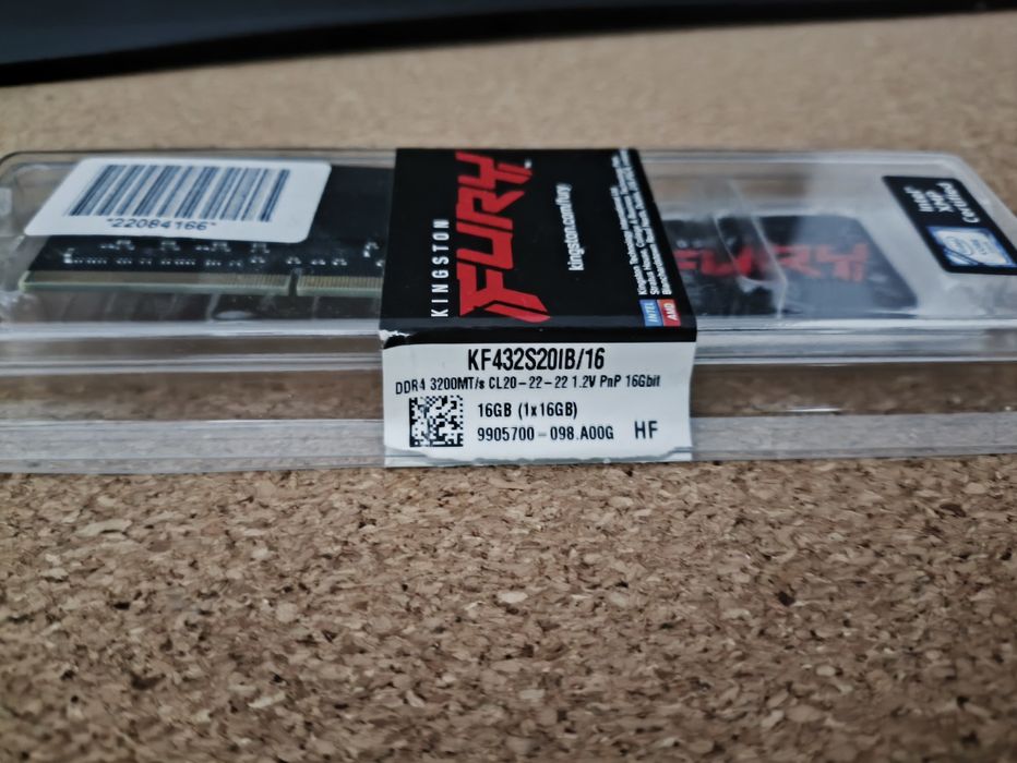 Kość ddr4 16gb Kingston fury