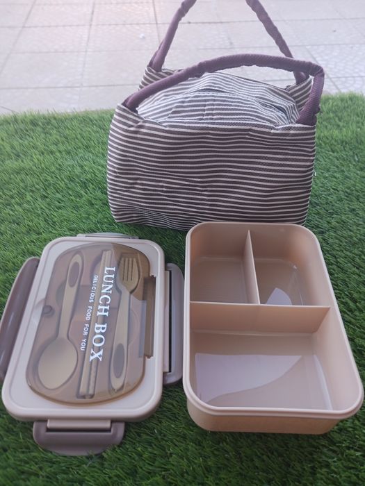 Lancheira térmica com lunch box