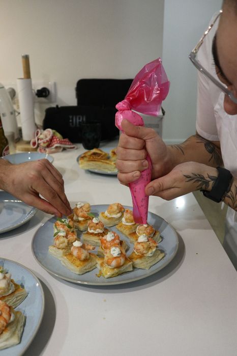 Chefe privada para eventos ou jantares particulares