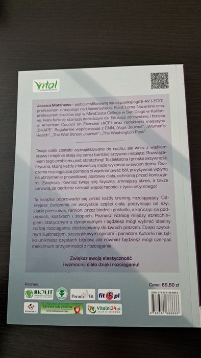 Książka Stretching dla zachowania młodości