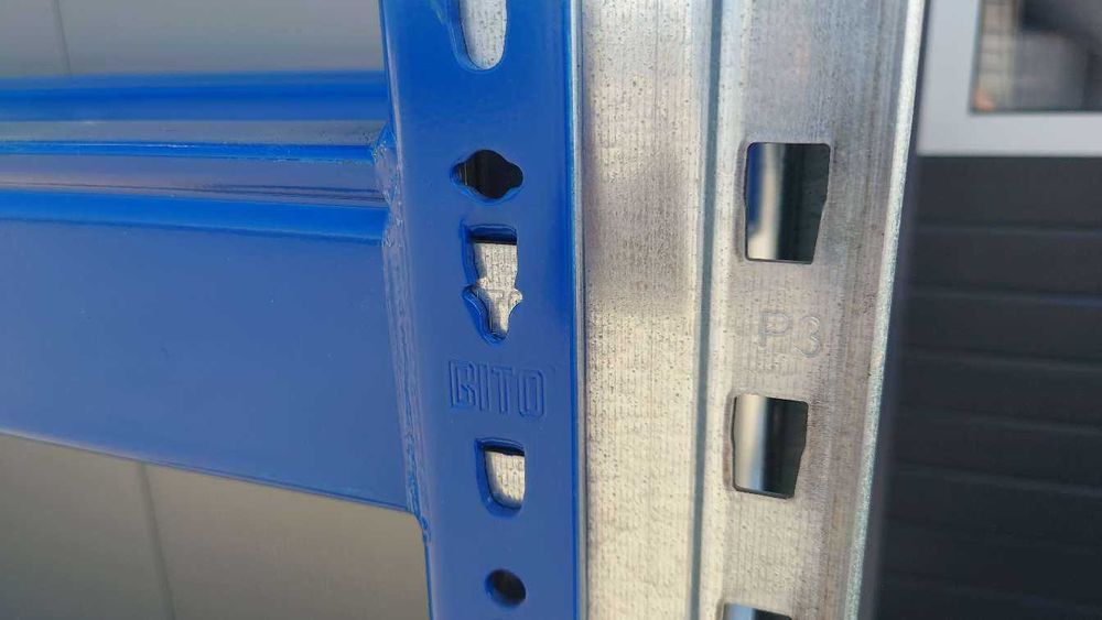 Regał Paletowy magazynowy przemysłowy 270cm 2,7m wysokość 2.25m BITO