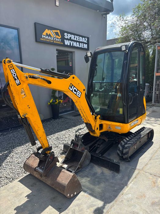Minikoparka JCB 8018 z 2016r.waga 1822 kg,JCB 19C-1.JCB48Z-1.
