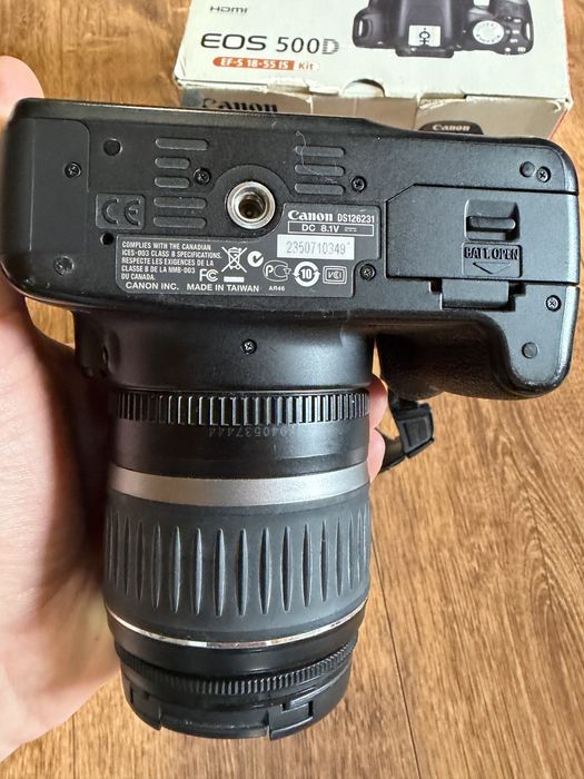 Продам фотоаппарат Canon EOS 500D(18-55 mm).