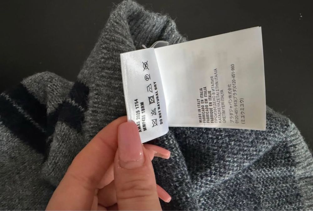 Sweter MiuMiu 100% wełna