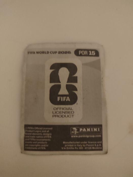 Cristiano Ronaldo Carta para álbum