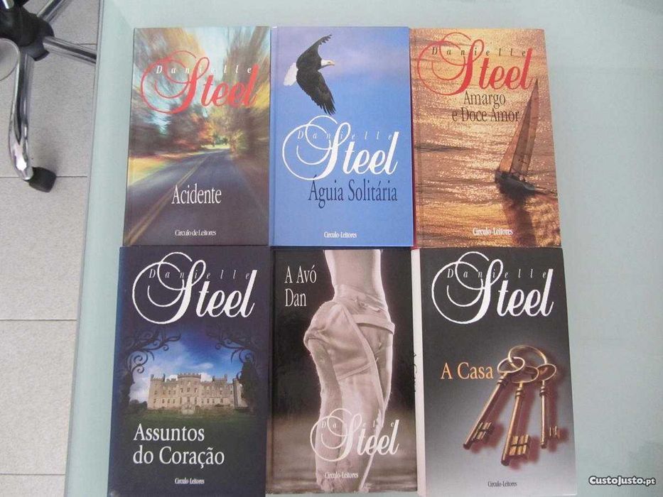 36 Livros Danielle Steel, Circulo de Leitores, Capa Dura
