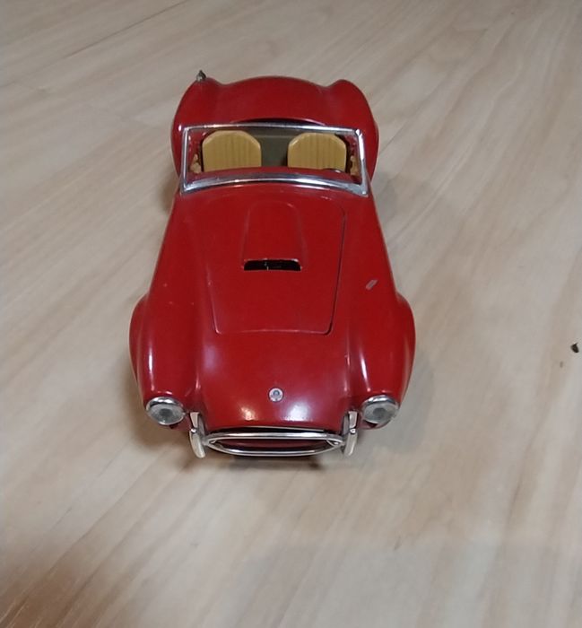 Miniatura antiga Burago Ford AC Cobra escala 1/24