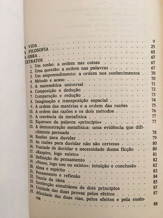 Descartes/ Diderot / Nietzsche/ Heidegger/ Raoul Vaneigem