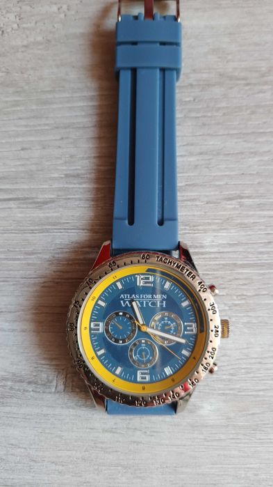 Elegancki sportowy zegarek męski
