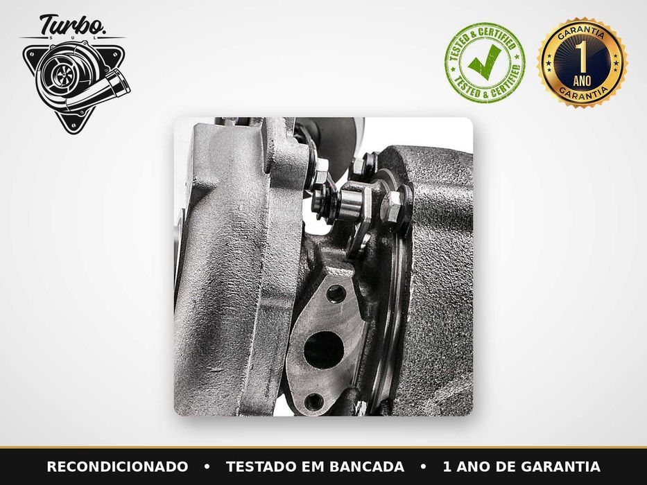 Turbo Reconstruído Garrett 708639 Renault 1.9 dCi 120cv F9Q