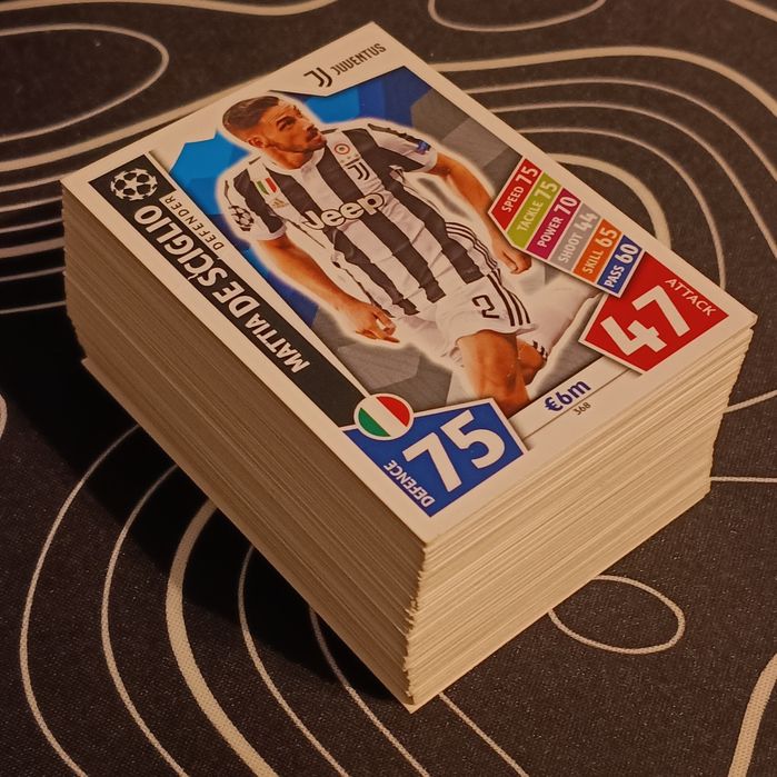 Karty "topps" match attax