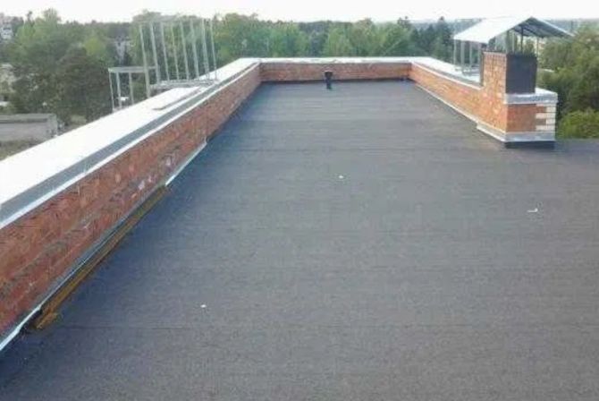 Кровля криши з еврорубероєда
