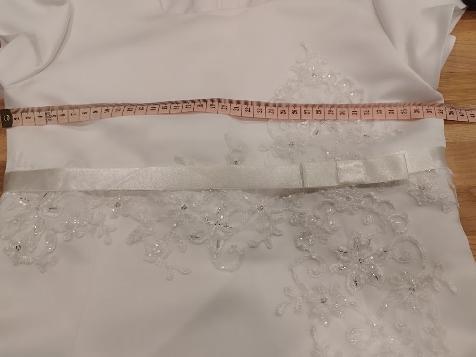 Sukienka komunijna 1 komunia Alba bolerko torebka