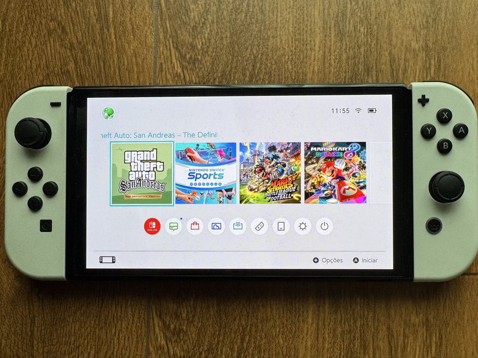 Nintendo switch oled desbloqueada