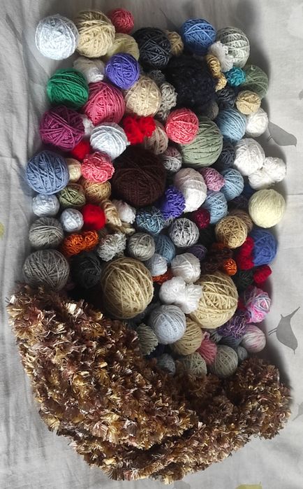 Пряжа різна для в'язання б/в