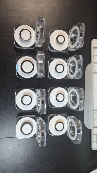 Samsung Galaxy Ring, novos e originais, em titânio, vários tamanhos e cores.