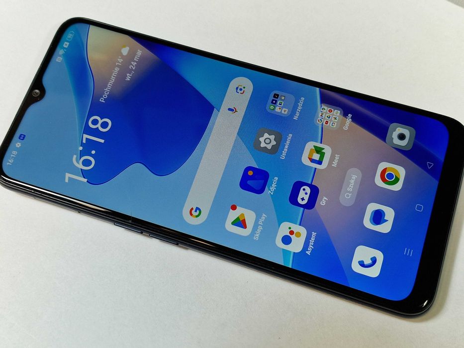 Oppo A54s Dual SIM/ 4GB/ 128GB/Pearl Blue/Grade F/Czytaj uważnie opis!