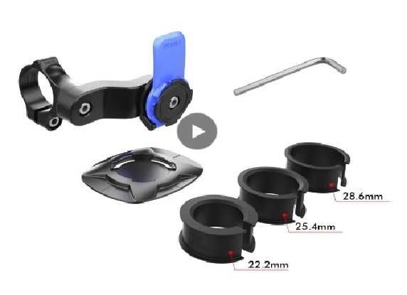 Suporte Telemóvel - Sistema Quad Lock.