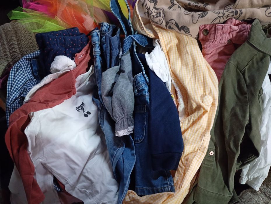 Lote de roupa menina 9-36 meses