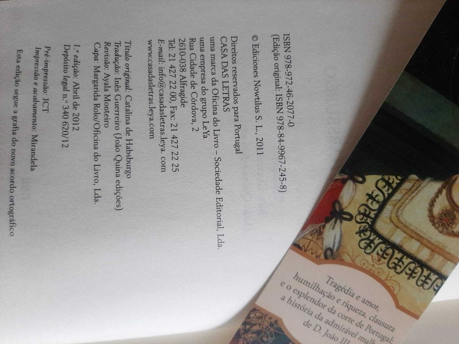 Catarina de Habsburgo Rainha de Portugal de Yolanda Scheuber