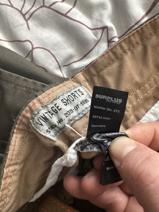 Нові вінтажні cargo шорти Surplus (Germany) military NATO
