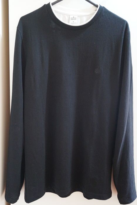 Camisola springfield preta de manga comprida