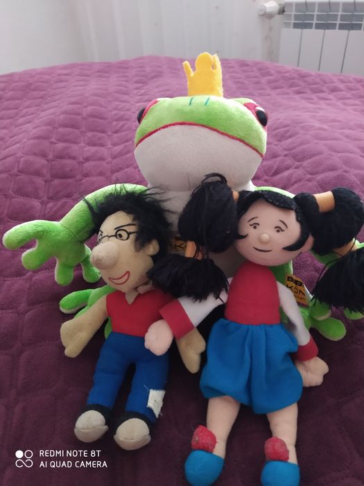 Лот іграшок, царівна жаба і друзі