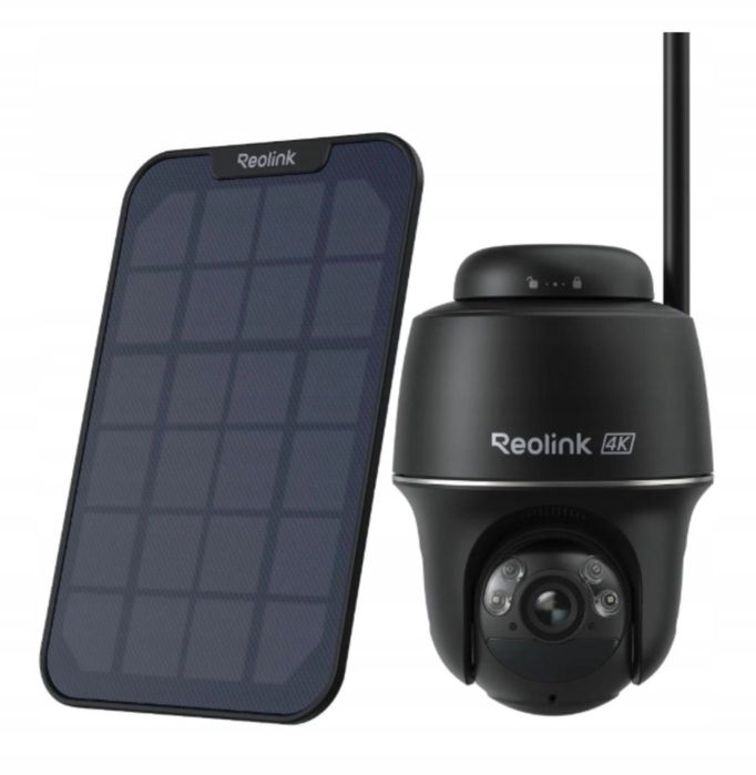 Kamera IP zewnętrzna Reolink Argus PT ULTRA + REOLINK solar panel B440