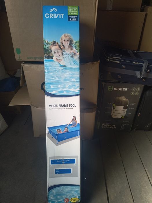 Basen ogrodowy crivit