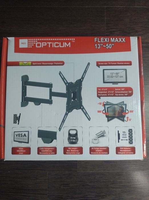 Uchwyt do telewizora Opticum 13-50''