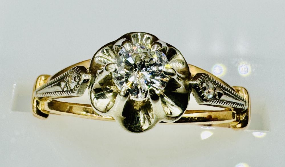 Кольцо с бриллиантами 583