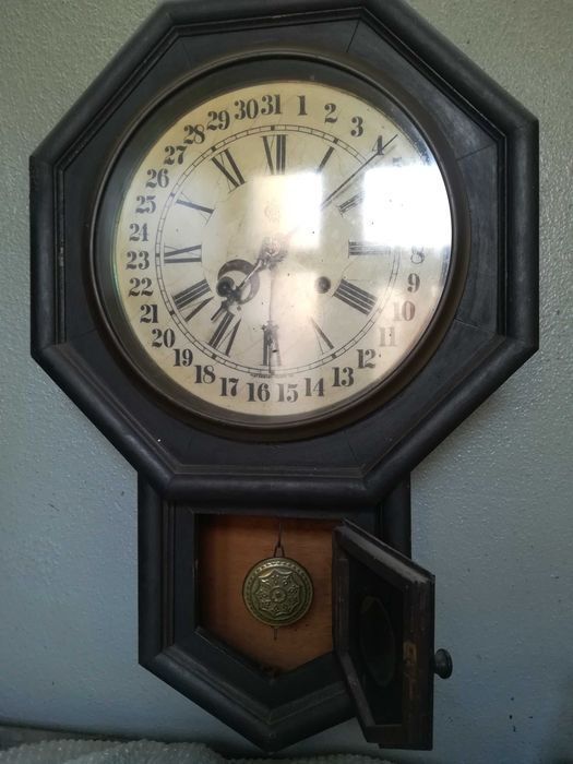 Relógio Antigo de Parede.. Séc, XX