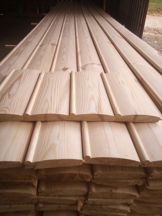 PRODUCENT Deska elewacyjna Imitacja bala półbal gr. 30mm/150 mm