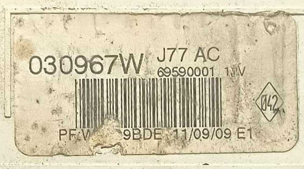 Comando Chauffage / Sofagem 030967W - RENAULT CLIO III