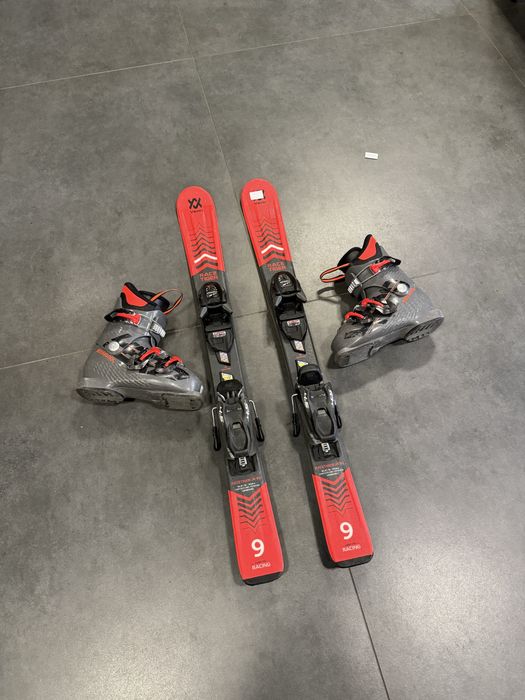 Zestaw narciarski dziecięcy narty VÖLKL + buty ROSSIGNOL Sklep Kraków
