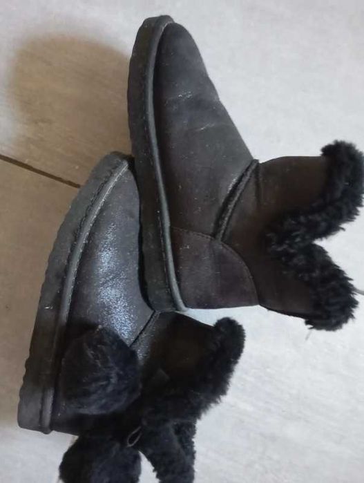 Botki buty ocieplane czarne r 31